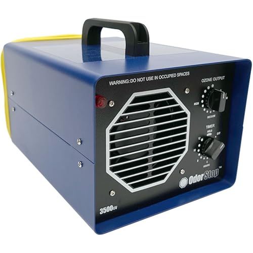 OdorStop OS3500UV Professional Grade Ozone Generator Ionizer for Areas of 3500 sq ft and above