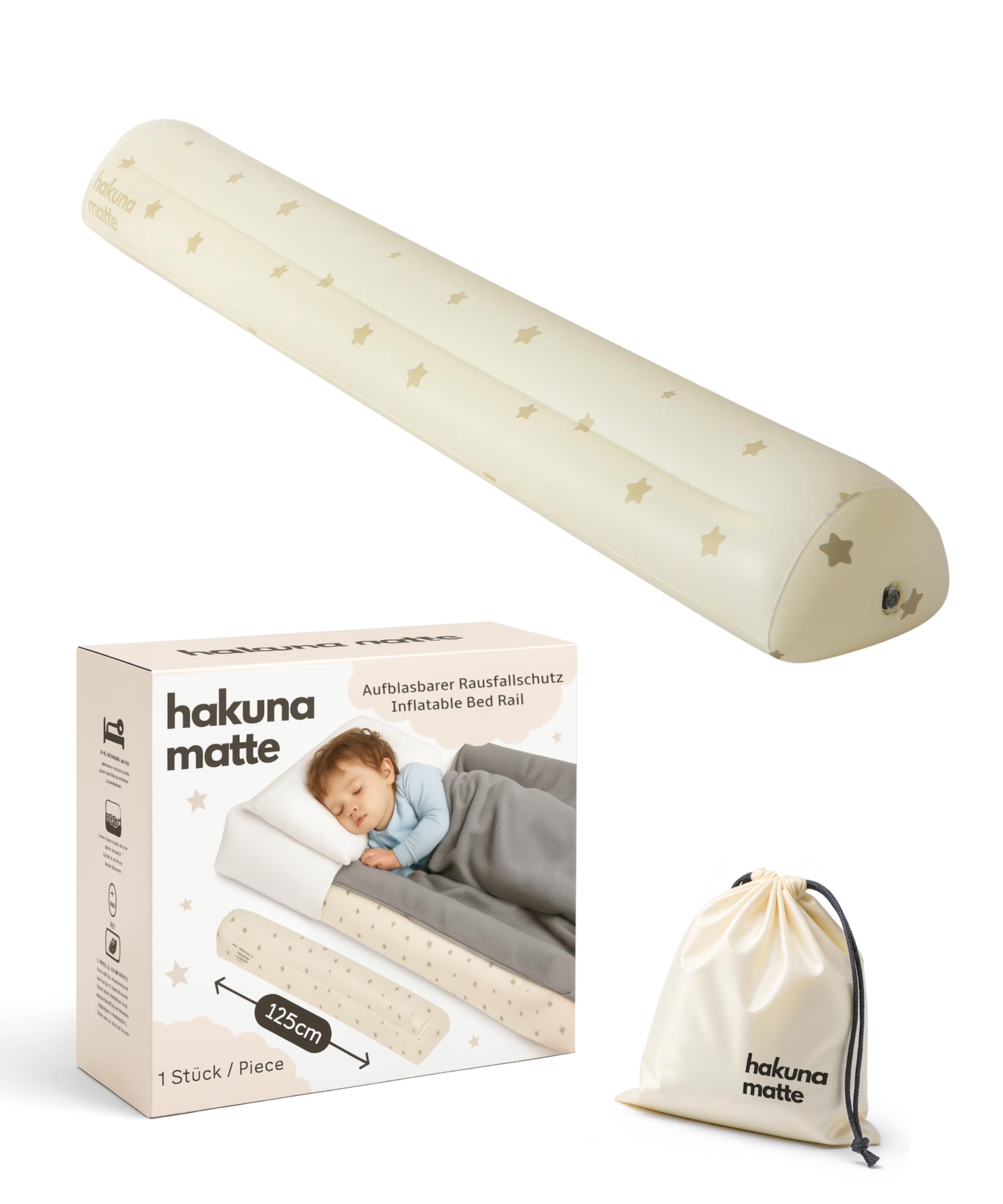 Hakuna Matte Bed Bumpers for Toddlers – Bumpers for Kids –180 cm
