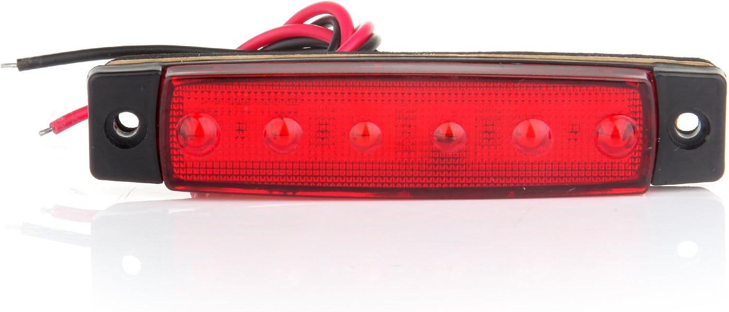 OCPTY Marker Lights 5Pcs AmberCab Marker Light+6x Side Marker Light Replacement fit for Heavy Duty Trucks Mack for Kenworth For Peterbilt for Freightliner