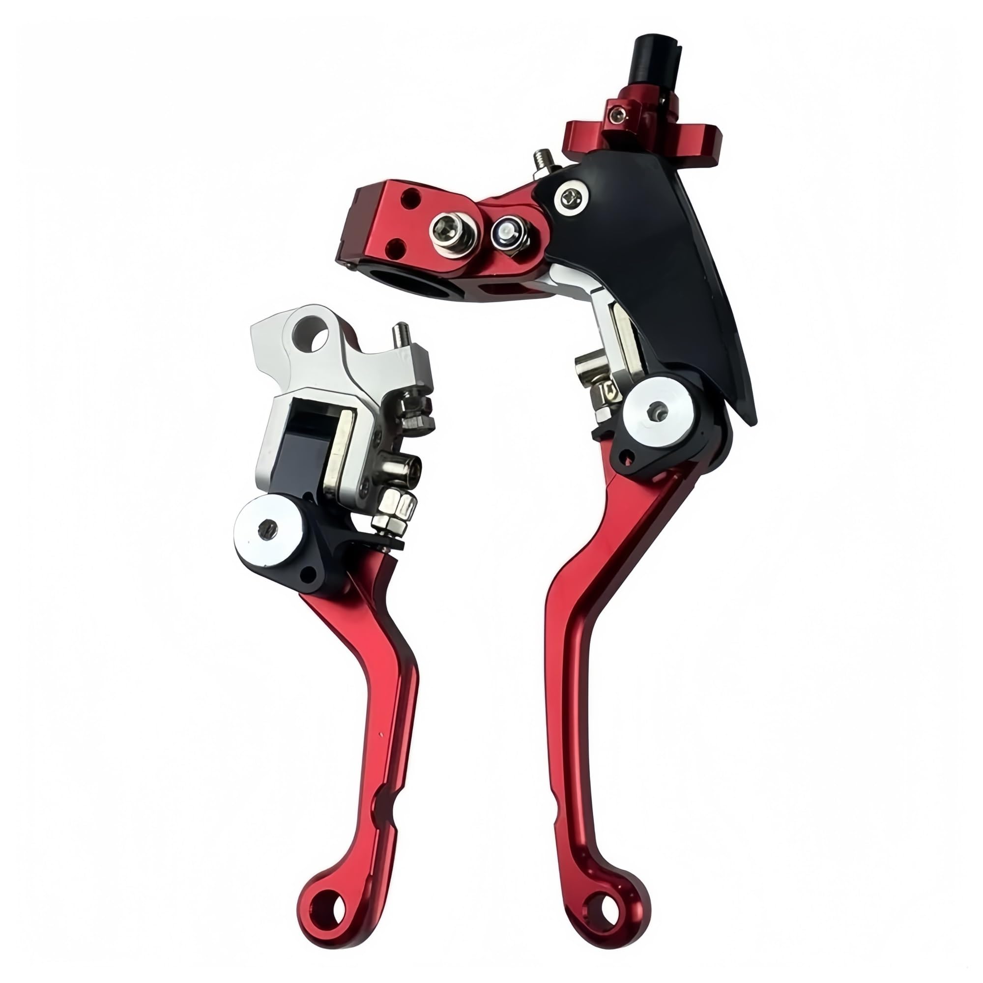 Motorradbremshebel Für Honda CRF YZF EXC Bosuer Motorrad Kupplungs- und Bremshebel Zweifinger