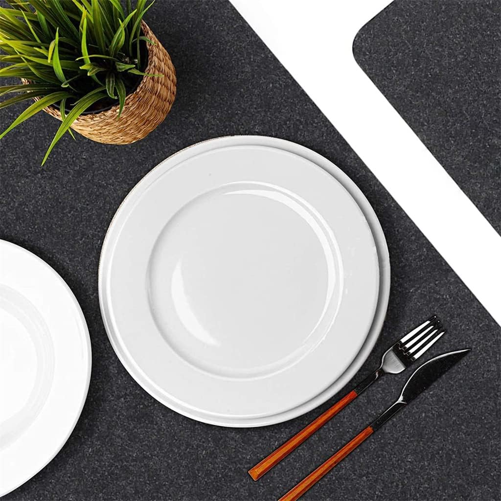 1 Set of Black Square Placemats Coasters Dining Table Protectors Coasters Table Mats Dining Table Kitchen Accessories