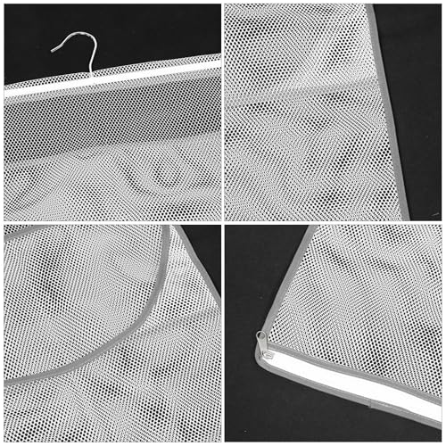 Bolsa de almacenamiento de juguetes para bañera de malla resistente 4