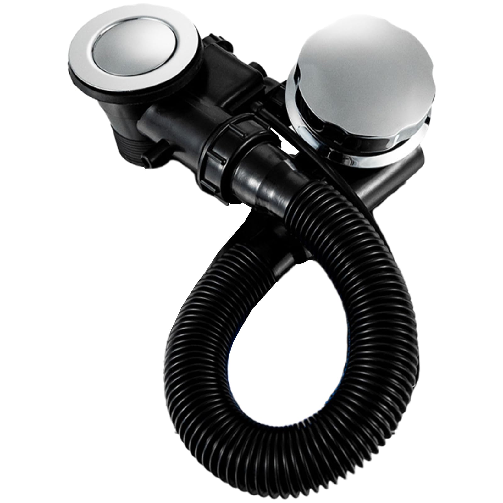 PPE Bath Drain Hassle Without Setups Long Service Concealed Overflows Drain Pipe Easy to Use for Bathtubs & Tub Spa Bath Assembly