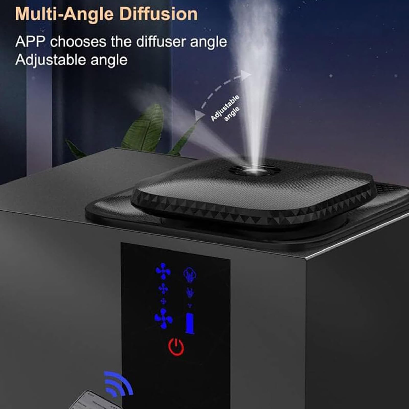 Diffuseur de Parfum Intelligent Pro, Machine sans Eau 800 ML | Couverture de 4000 pi², Contrôle par App, Diffusion à Air Froid sans Résidus et Moins de 35 dBA pour Hôtels et Bureaux