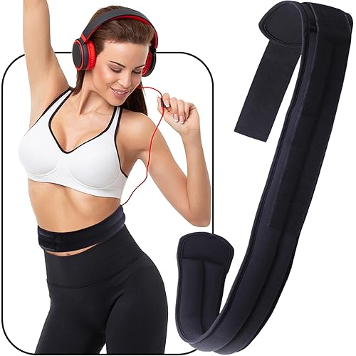 Sefulei Weighted Belt 30"-42"Adjustable Sport Fitness Belt for Abs Strengthening Workout Body Shaping Core and Weight Loss - Basis 10LB