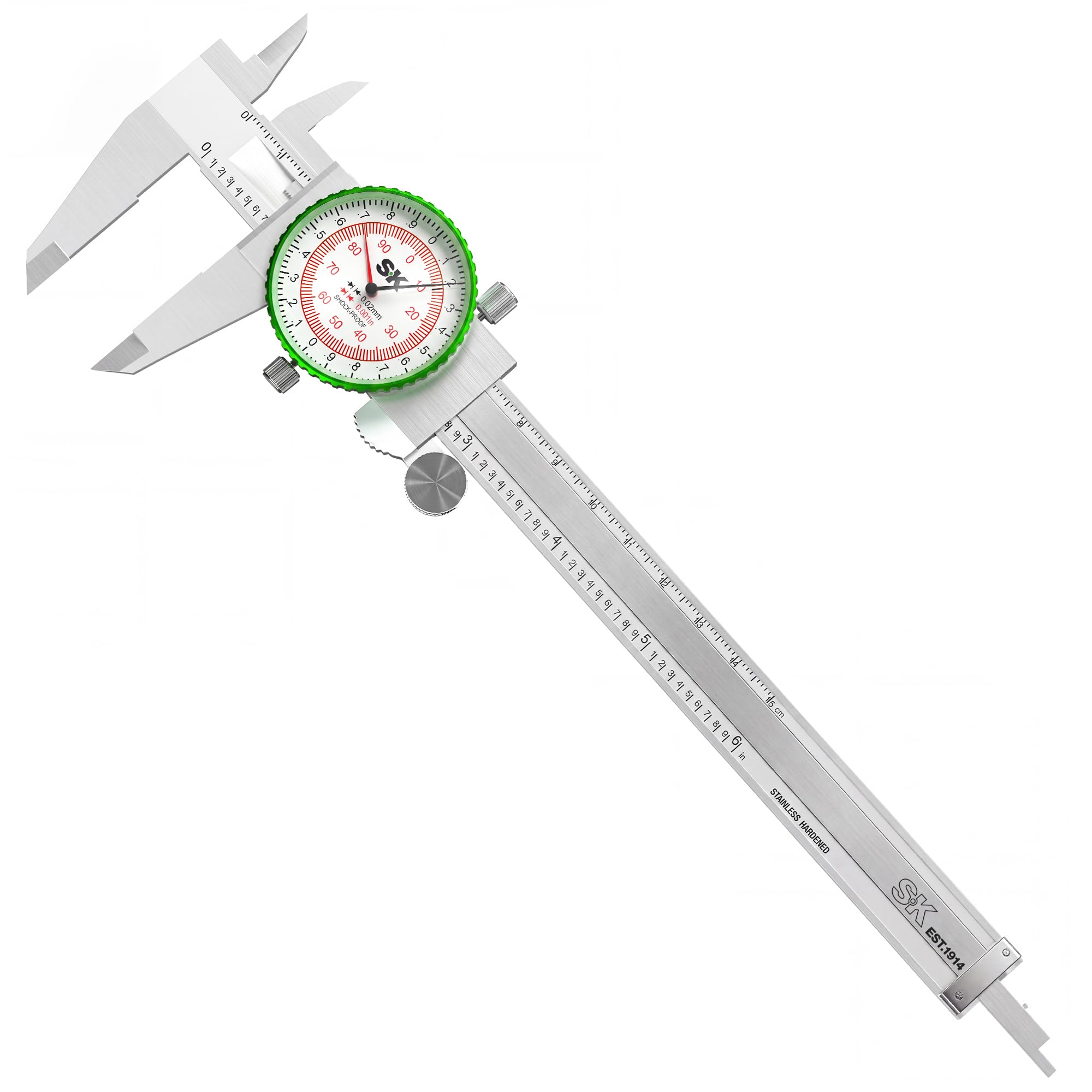 SK Dial Caliper - 6" Precision Measurement Tool -1
