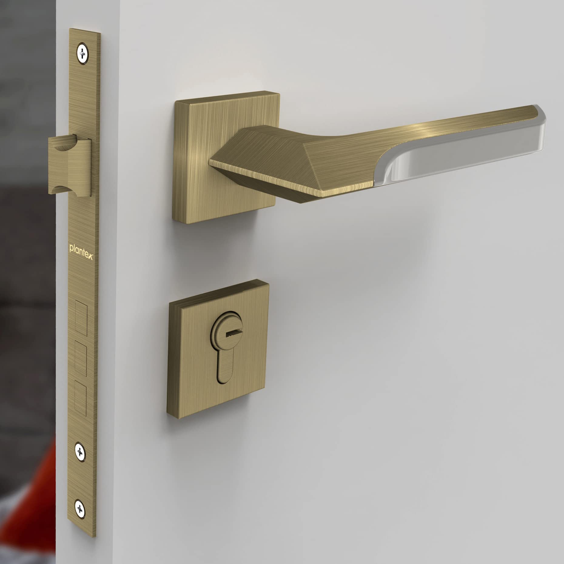 Buy Plantex 7082 Premium Heavy Duty Mortise Door Lock with Door Handle