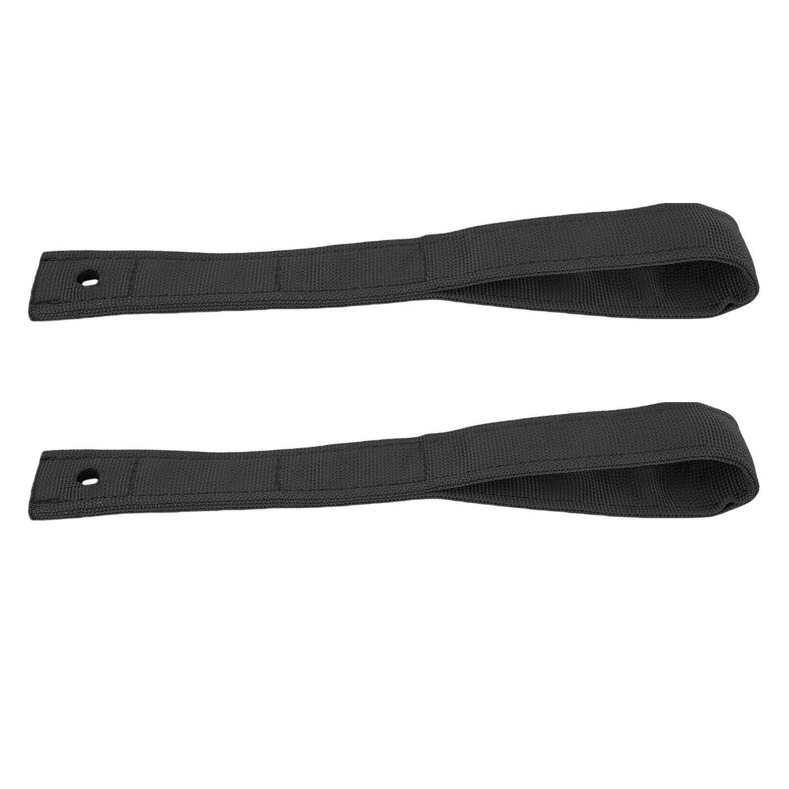 Horaire de Porte UTV Kit de Sangle de Traction, Noir 7,4 Poignées de Porte, Matériel, Poignées de Traction de Porte de Garage pour Maverick X3 X3 2017 à 2025, Tissu Oxford, Accès