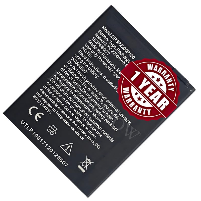 Image of Original DRSP2200100 Battery Compatible for Panasonic P100 - (2200mAh) - 1 Year Warranty JK1