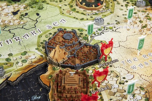 4D Cityscape Game Of Thrones (Got) 3D Puzzles (3D Map Puzzle Of Essos) #TOP6