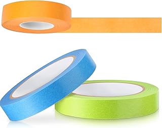 Glenmal 3 Rolls Laboratory Labeling Tapes, 164 Feet Long x 3/4 Inch Widt...