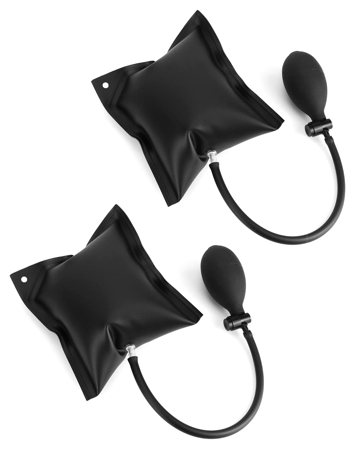 QWORK® 2 Pcs Air Wedge Pump Wedge, Inflatable Lifting Cushion for Door