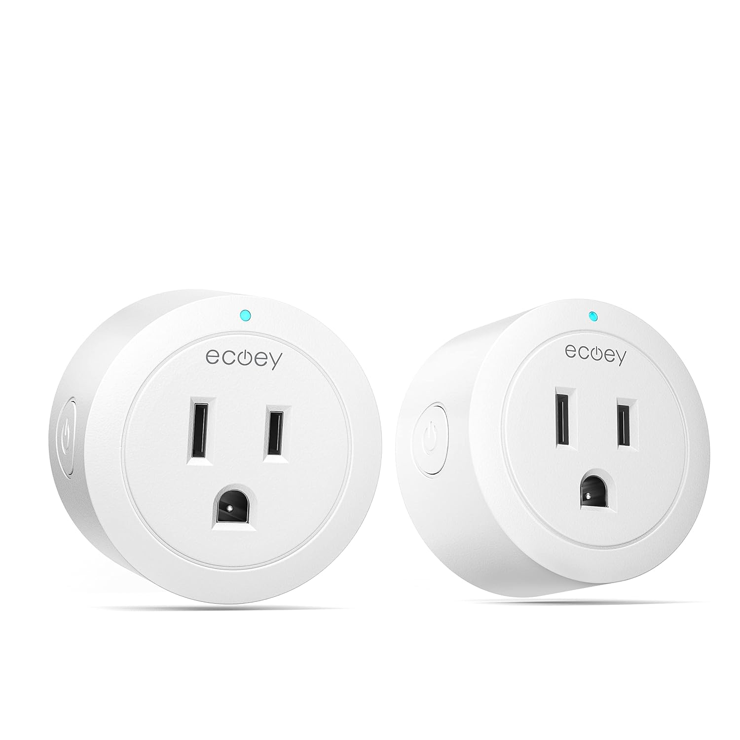 Ecoey Smart Plug Smart Outlet with Alexa and Google Home for Voice