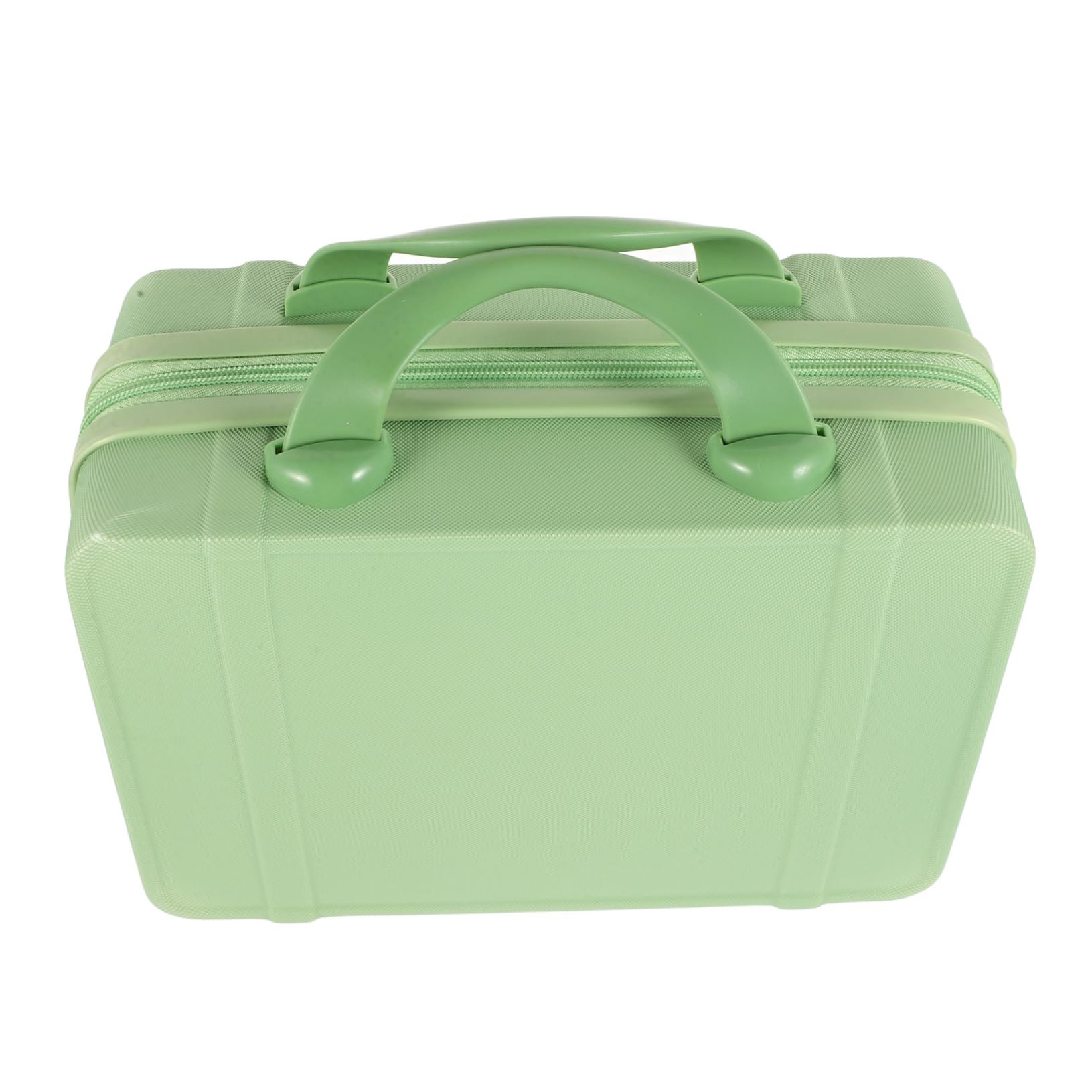 Mini Valise de Maquillage 14 Pouces en Abs, Vert, Portable