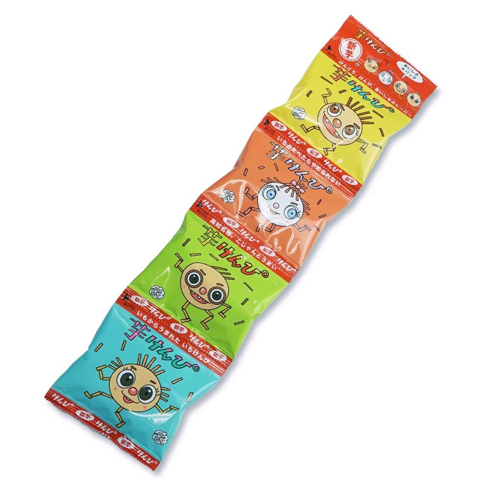 Amazon.co.jp: 澁谷食品 芋けんぴ 4P (12個入) お菓子 おやつ 4連 個