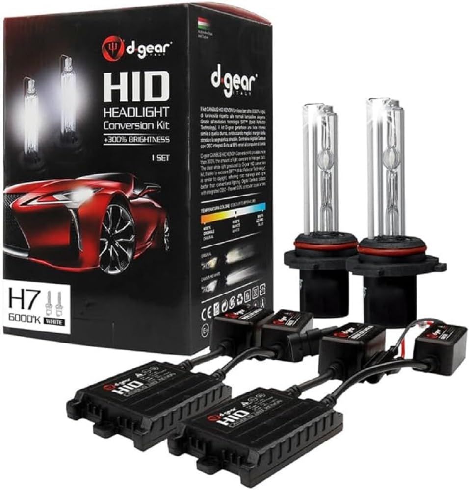 Kit HID H7 C 6000K Luce Bianca