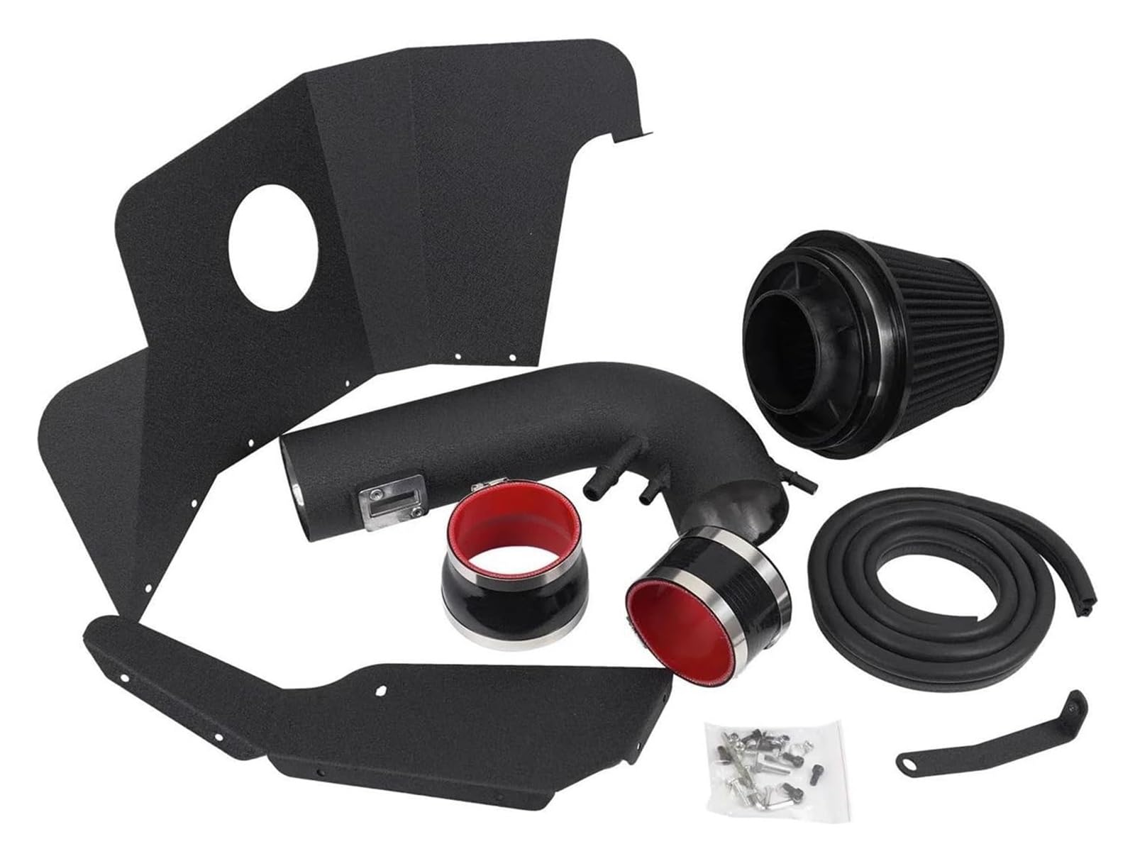 Manguera Admisión Para Mustang GT 5.0L V8 2015-2017 Manguera Ventilación Entrada Aire Kit Tubo Frío Con Filtro Alto Flujo Gas