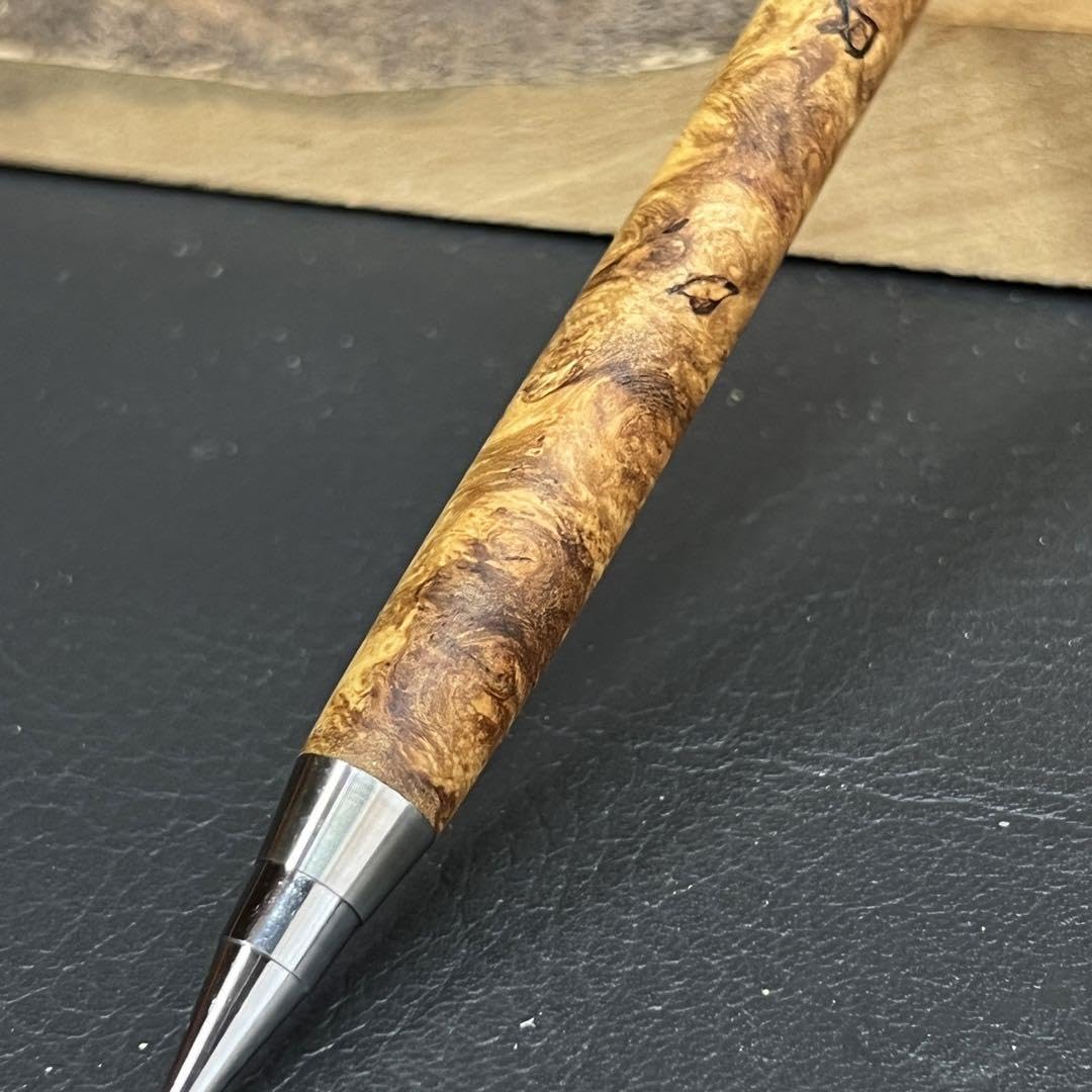 Mino　25花梨瘤紅白　PG-5用木軸　ステンレス Amazon.co.jp: 25花梨瘤紅白 PG-5用木軸 ステンレス : ホーム＆キッチン