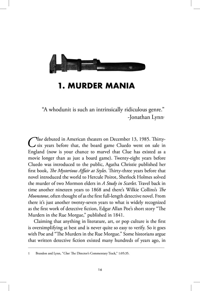 "What Do You Mean, Murder?": Clue and the Making of a Cult Classic