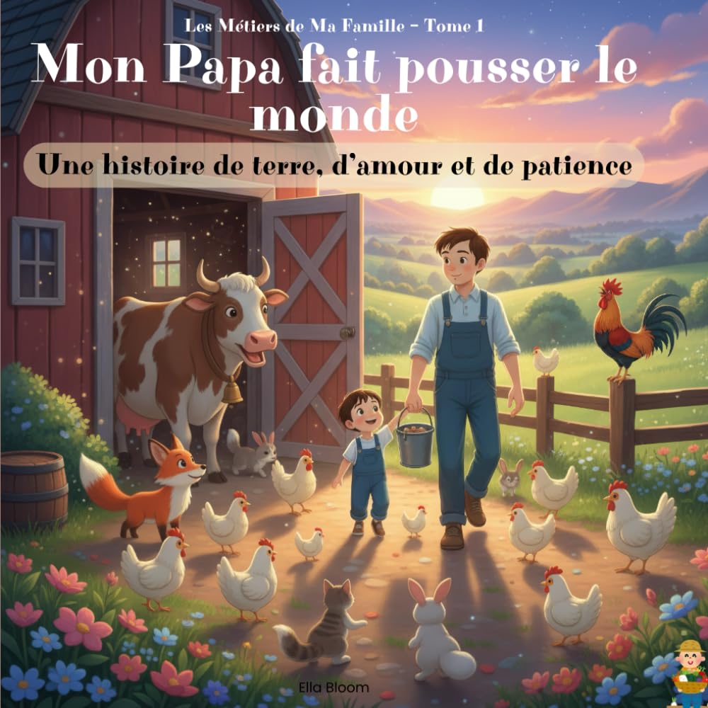 Mon Papa fait pousser le monde: Une histoire tendre sur l’amour, la terre et le métier d’agriculteur