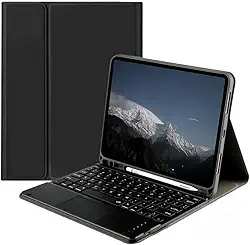 Capa Para Tablet Com Teclado Bluetooth Para iPad 7/8/9 Geração