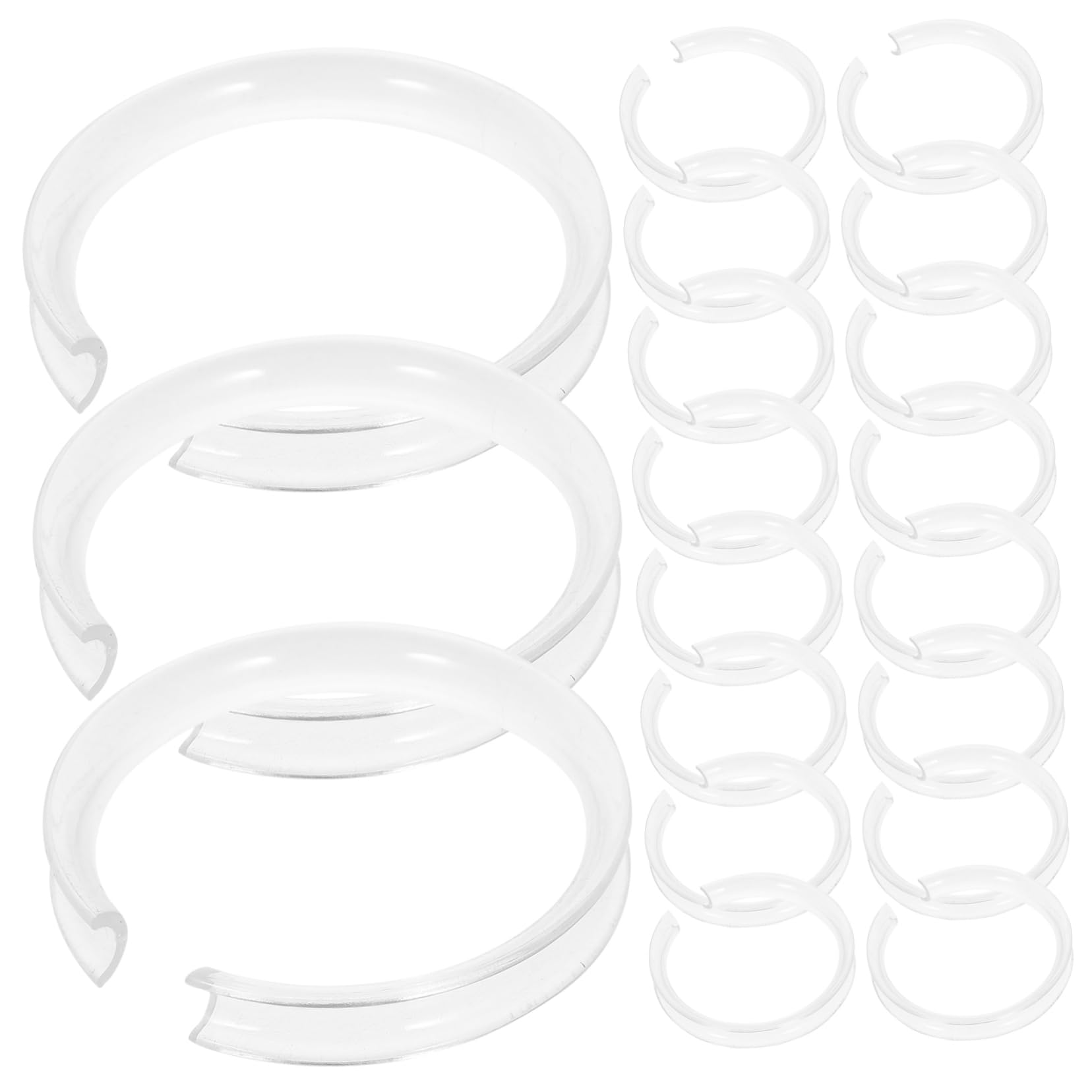 Amazon｜BUGUUYO アクリル製ブレスレットホルダースタンド 20個セット