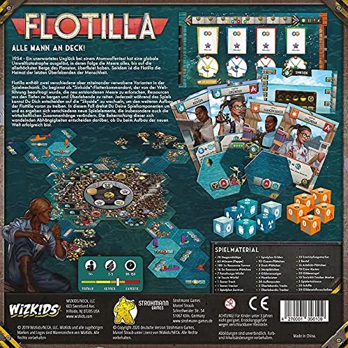 Strohmann Games Flotilla Connoisseur Game Board Game 3-5 Players from 14+ Years 90+ Minutes German, Multicoloured - Image 4