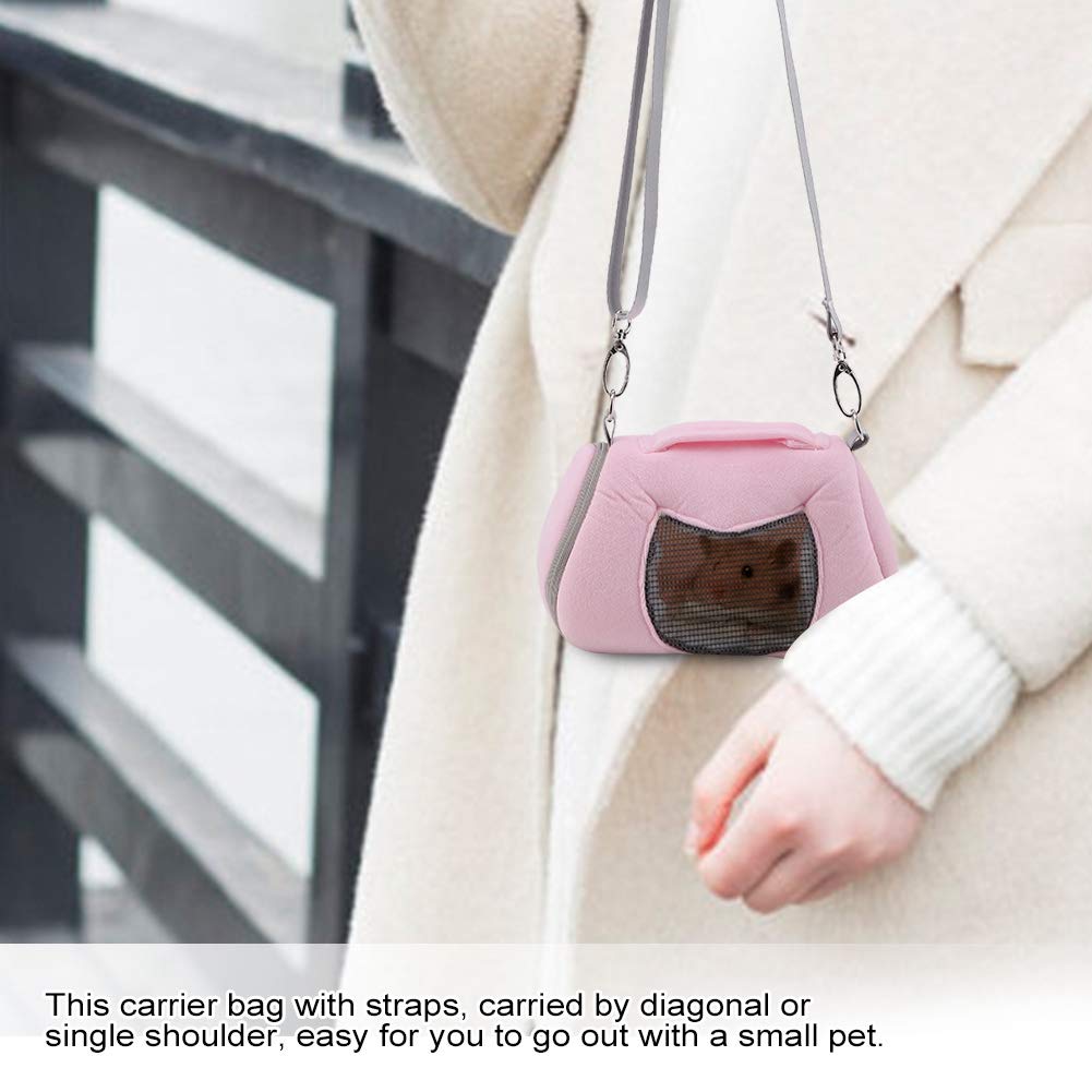 Zerodis. Hamster Transporttasche Reisetasche für Haustiere, klein, atmungsaktiv, für Reptilien und Reisen