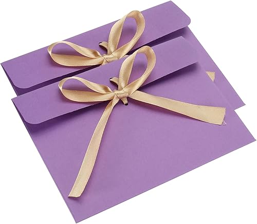 YOKIVE Paquete de 25 sobres para tarjetas de regalo, nota de felicitación de negocios, sobre soporte para artículos pequeños, ideal para