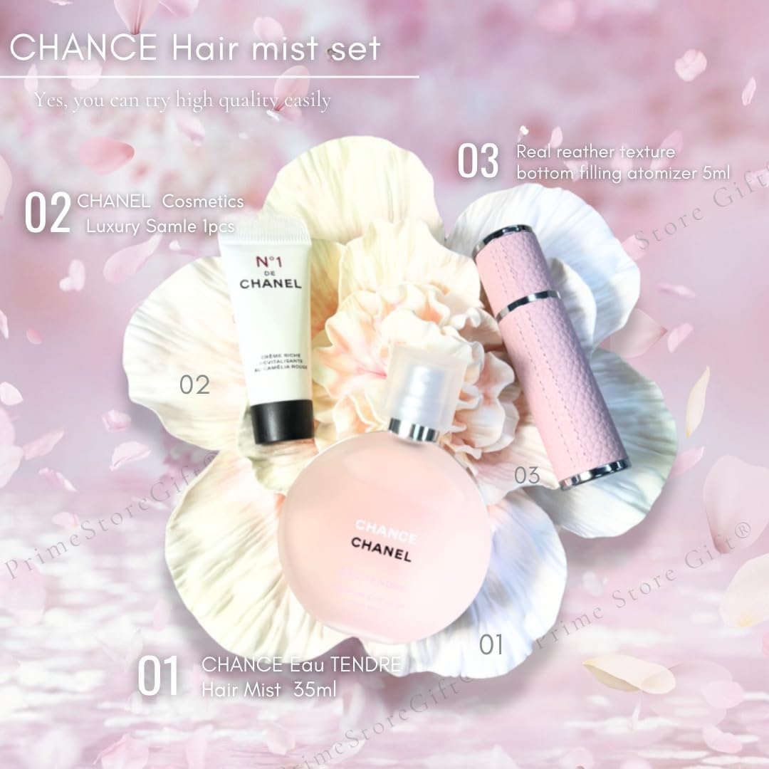 CHANEL チャンス オー タンドゥル 5本セット CHANEL♡No.5ロー＆チャンスオータンドゥルサンプルセット