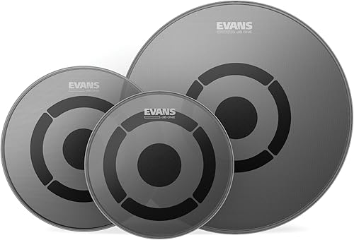 Miniatura 19 de Evans Cabezales de tambor – dB One Snare Batter Drum Head – Reduce el volumen – Tonos equilibrados y fieles al kit – 14 pulgadas