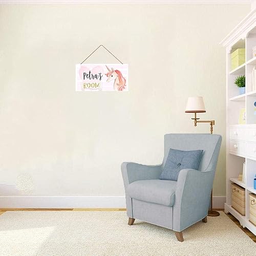 Miniatura 9 de Letreros personalizados, lindo letrero de elefante, divertido letrero de dibujos animados, decoración de pared para habitación de niños, niñas, sala