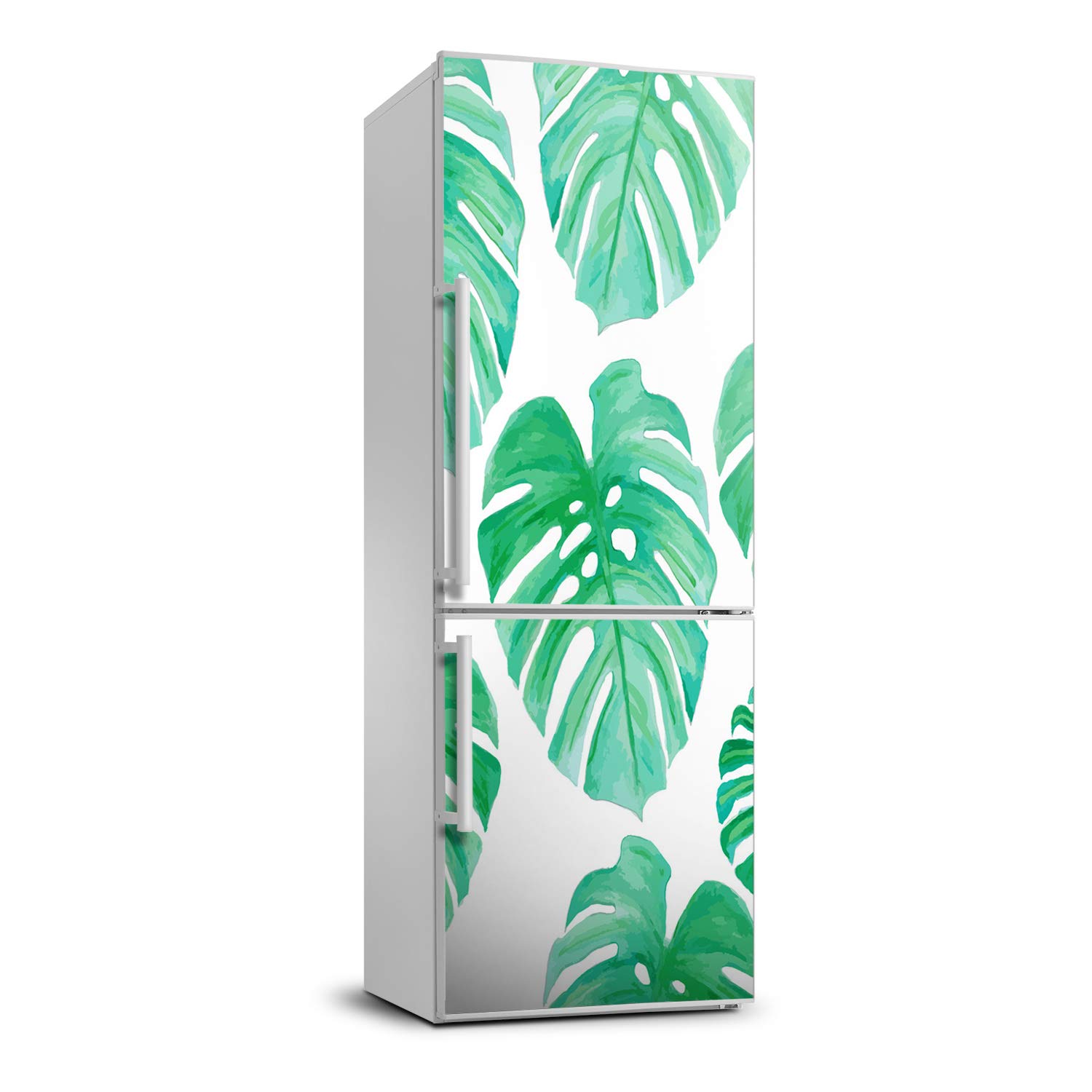 Película autoadhesiva de alta resolución 70x190 cm estilo monstera elegante