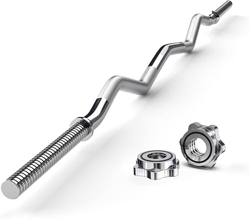 ExtreSpo 1 inch-silver barbell