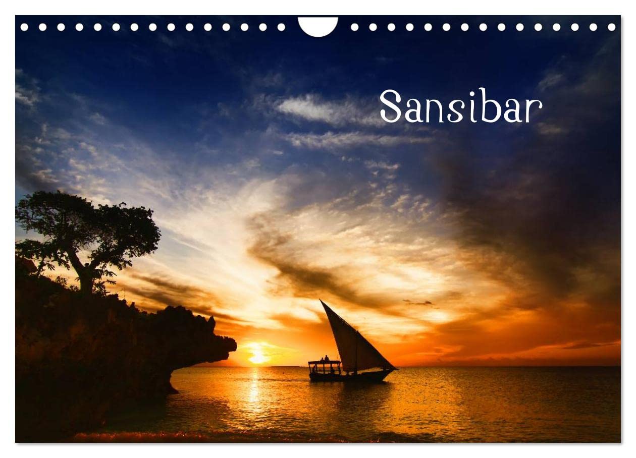 Sansibar (Wandkalender 2026 DIN A4 quer), CALVENDO Monatskalender: Impressionen Sansibar (CALVENDO Natur)