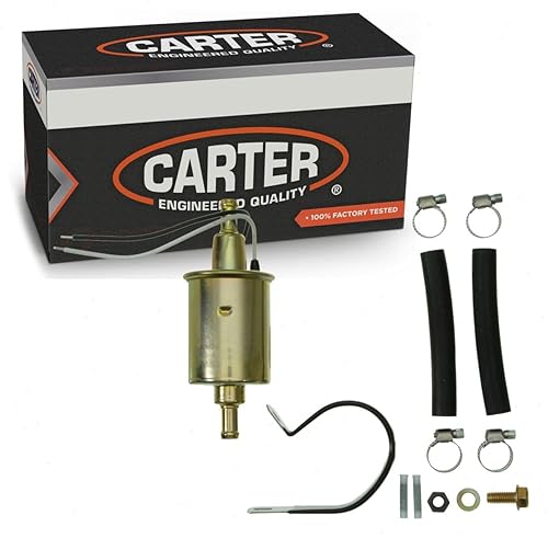 Carter bomba de combustible eléctrica en línea compatible con MG MGB 1.8L L4 1963-1981
