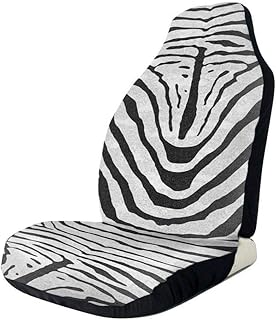 YAGEAD Fundas para asiento de automóvil Zebra Rug Fundas para asiento de automóvil con estampado contemporáneo Los asientos delanteros se adaptan a la mayoría de los automóviles, camiones y SUV