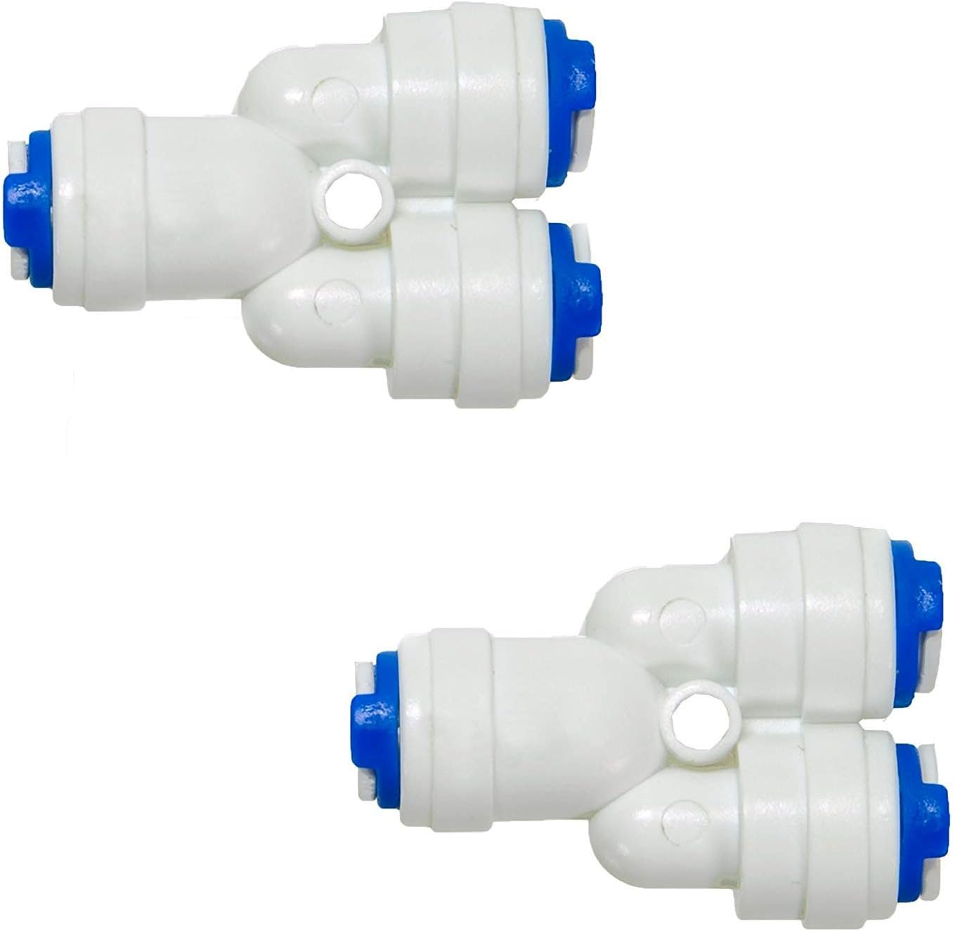 VYAIR1/4" Y Type Tee Piece Connector Push Fit RO Fitting (2)