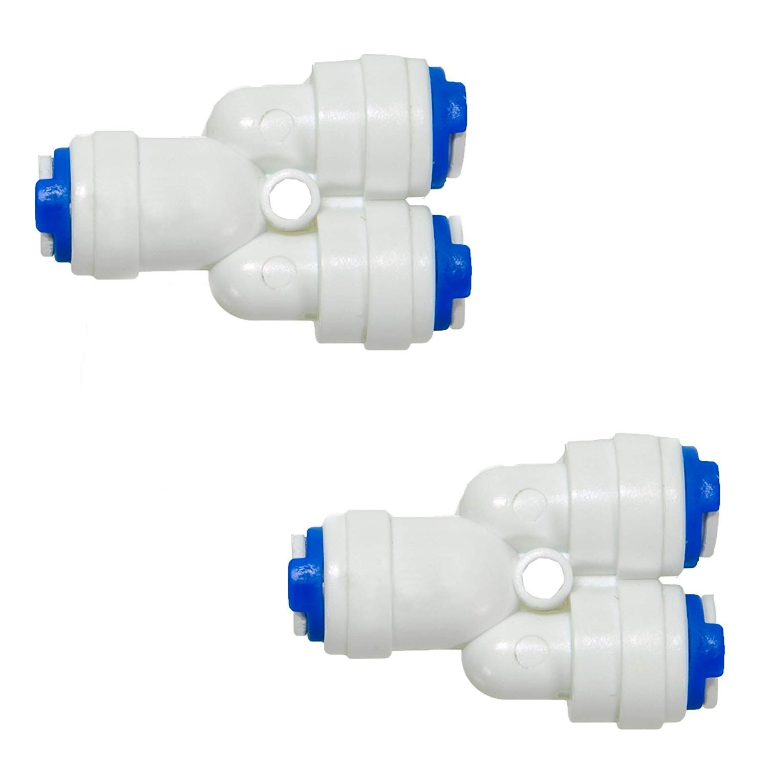 VYAIR1/4" Y Type Tee Piece Connector Push Fit RO Fitting (2)