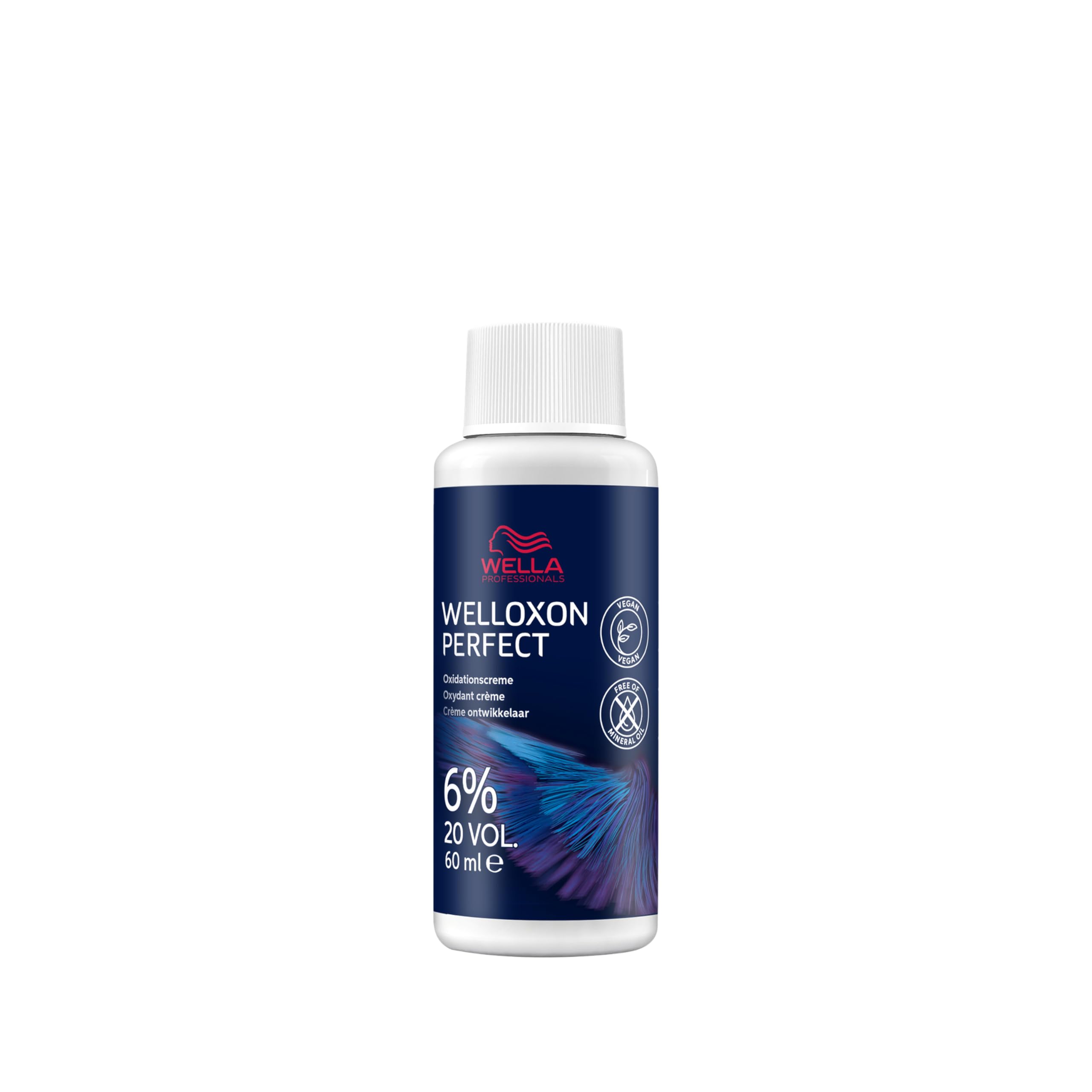 Wella Professionals Welloxon Perfect Entwickler 6% – Wasserstoffperoxid für Haarfarbe & Tönung – Oxidant für Koleston, Illumina & Magma – 60ml