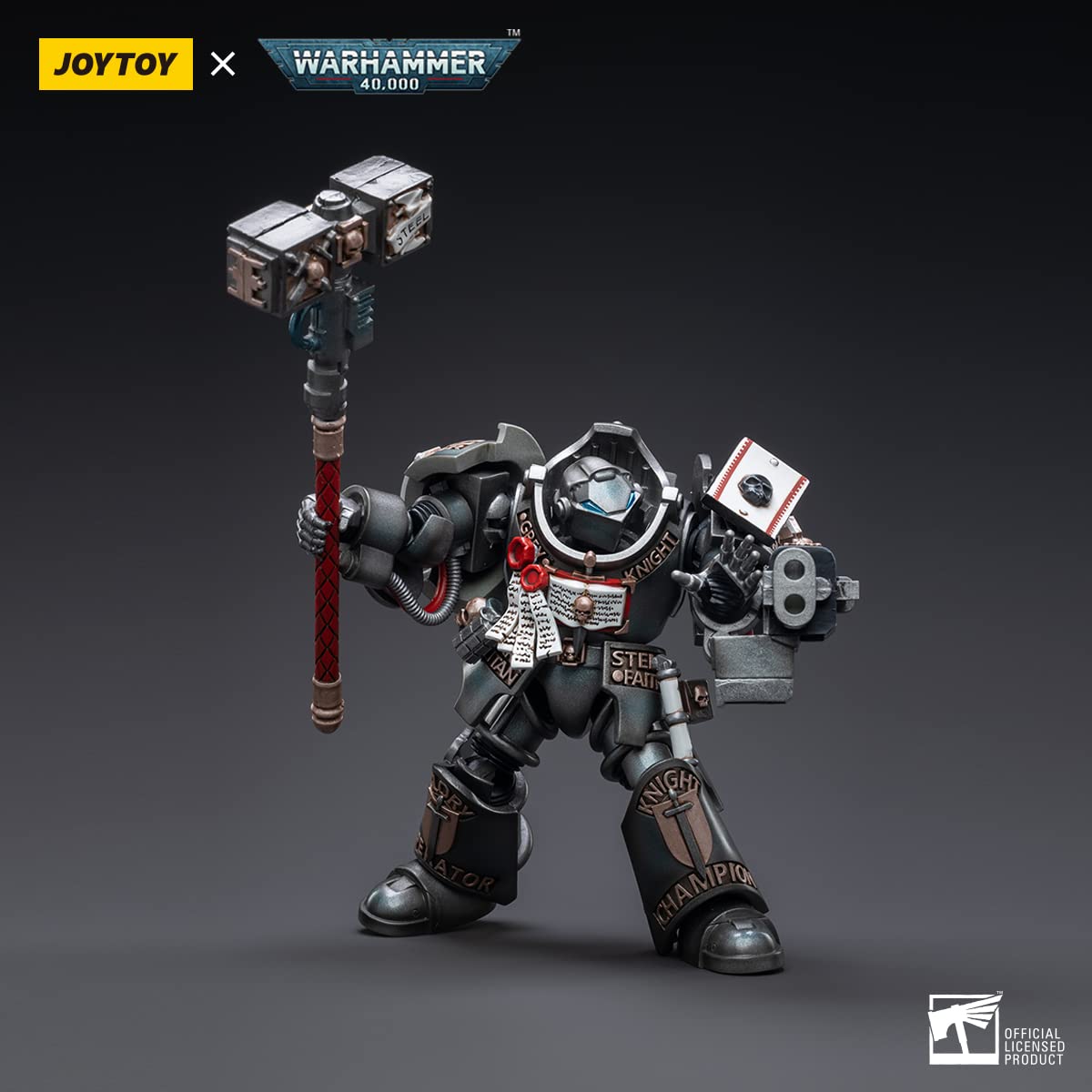 LEBOO JOYTOY Warhammer 40K 1/18 figurka szarych rycerzy terminator Caddon Vibova wojownik radość modele zabawek