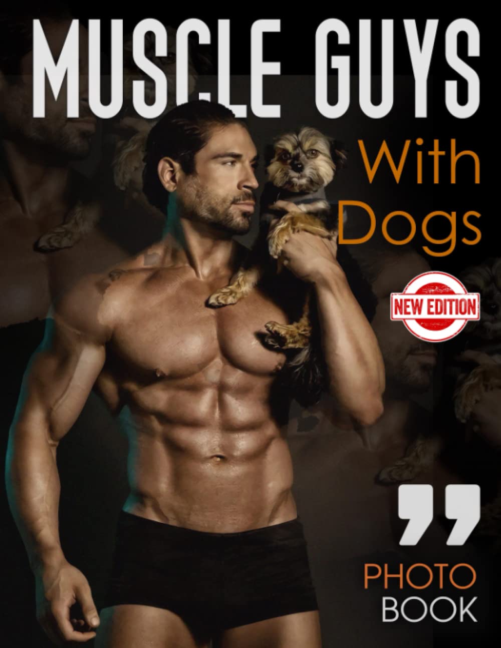 Amazon Adults Photo Book Of Muscle Guys With Dogs Picture