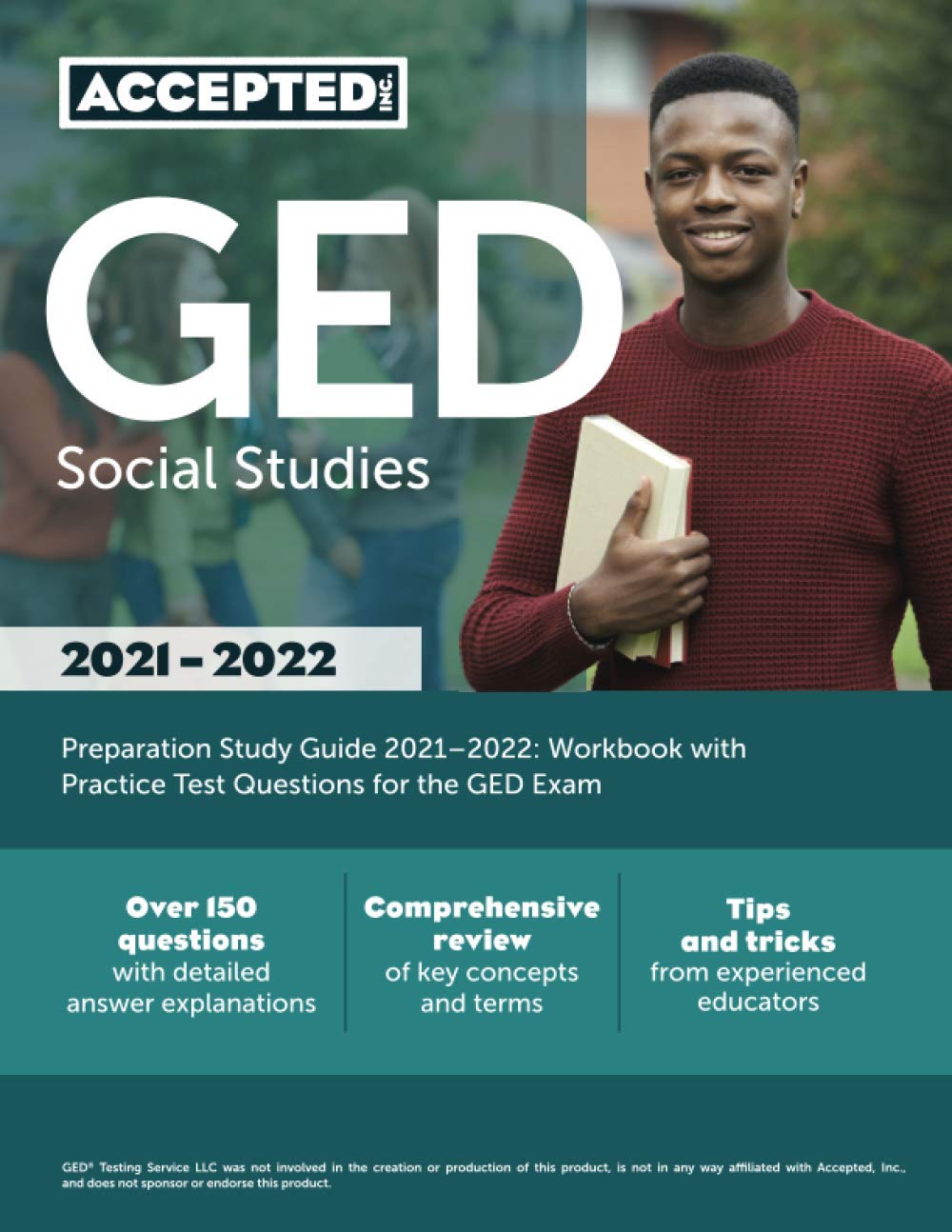 Buy GED Social Studies Preparation Study Guide 20212022 Workbook with