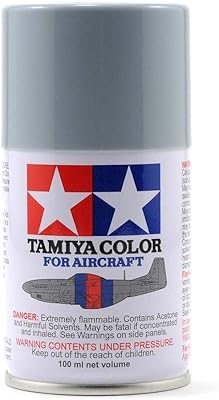 TA86525 TTamiyaa AS-25 Dark Ghost Grey Aircraft Lacquer Spray Paint (100ml) TAM86525 TAMI86525