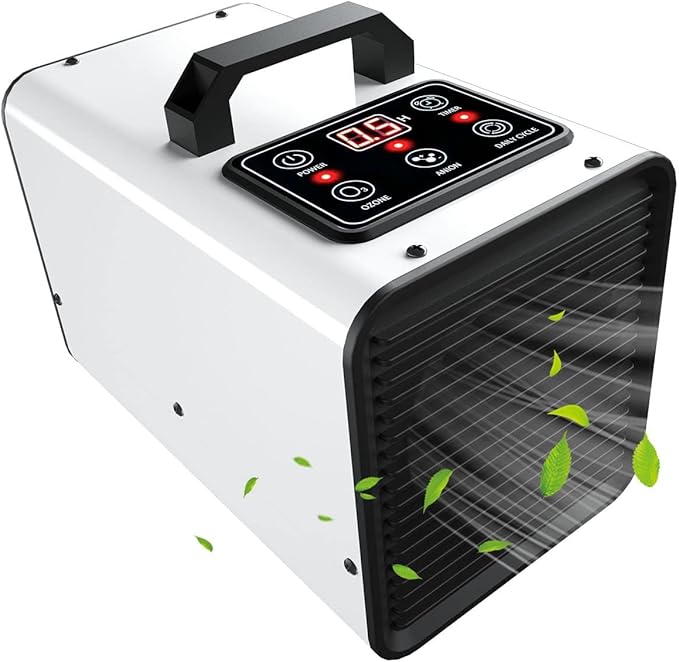 Tesiplz Ozone Negative Ion Generator,30,000 Mg/h Digital Touch