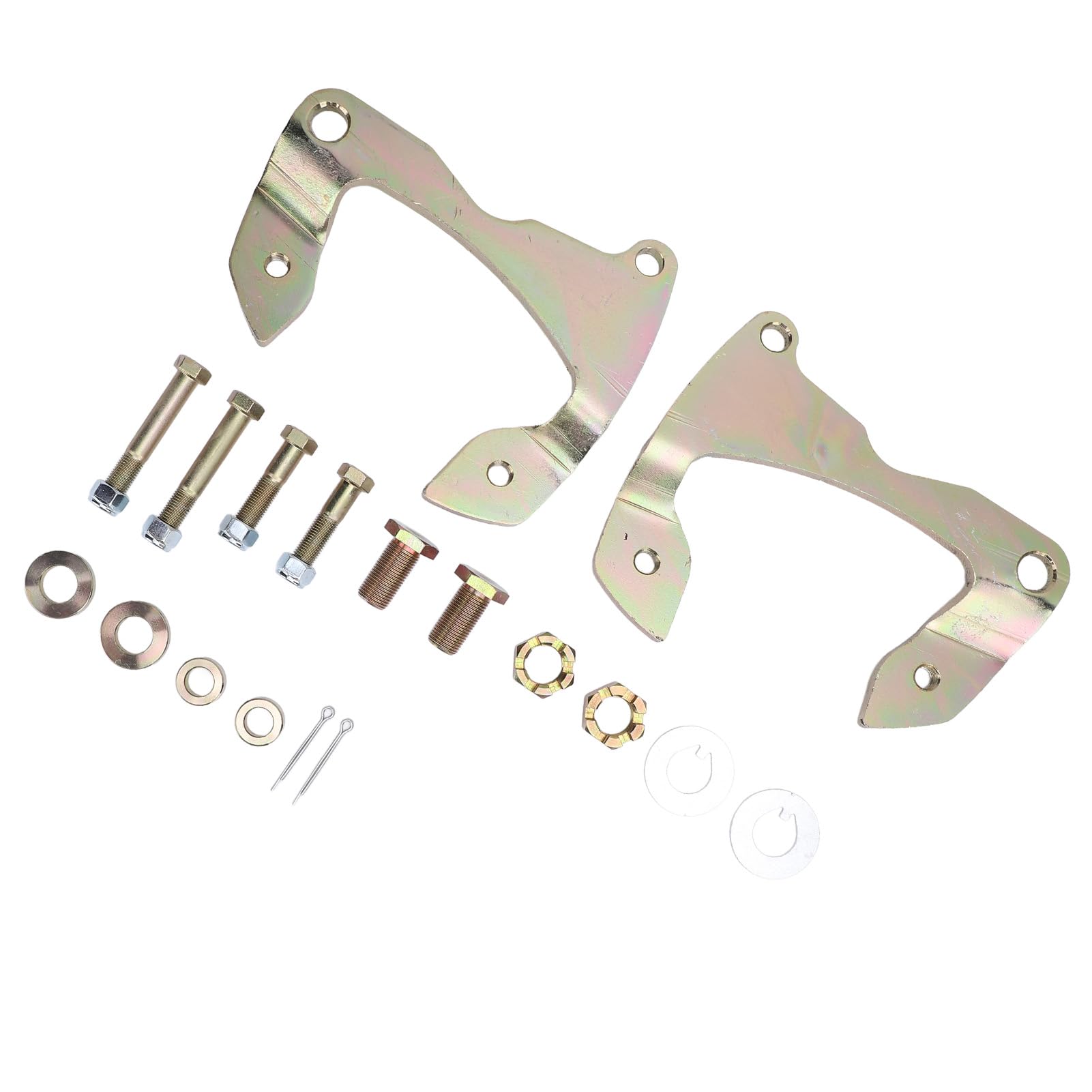 Kit de Soporte de Pinza de Freno de Disco Delantero, Metal de Alta Resistencia para Automóvil Biscayne de Tamaño Completo 1955-1964