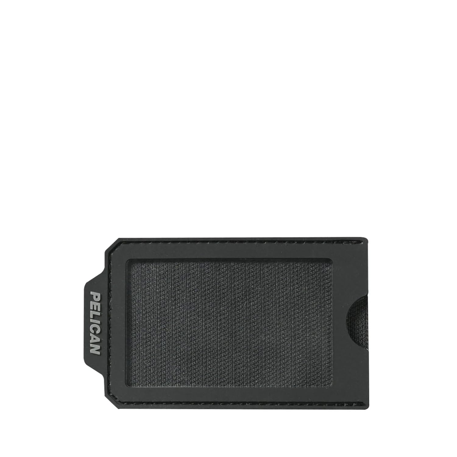 Pelican Patch ID Holder with Velcro Back for Aegis Travel Luggage and Backpack (Black)