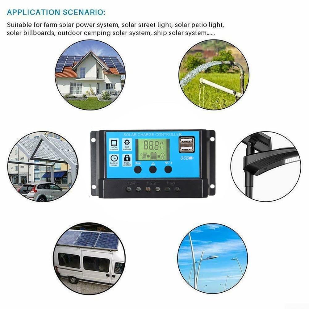 Módulo solar portátil de 100 W para caravana y RV (sin controlador)