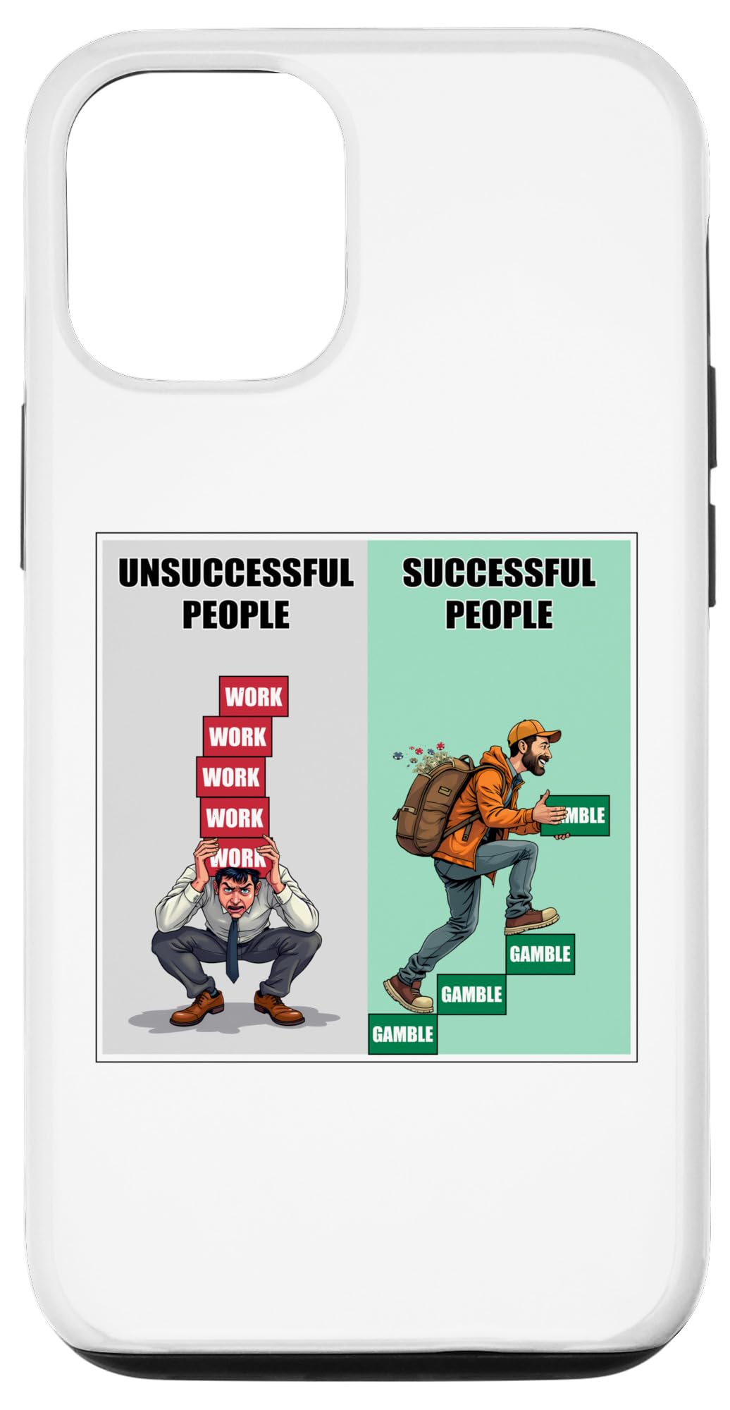 Amazon.com: iPhone 15 Funny Gambling Success Inspirational Meme Sarcastic  Humor Case : Cell Phones & Accessories
