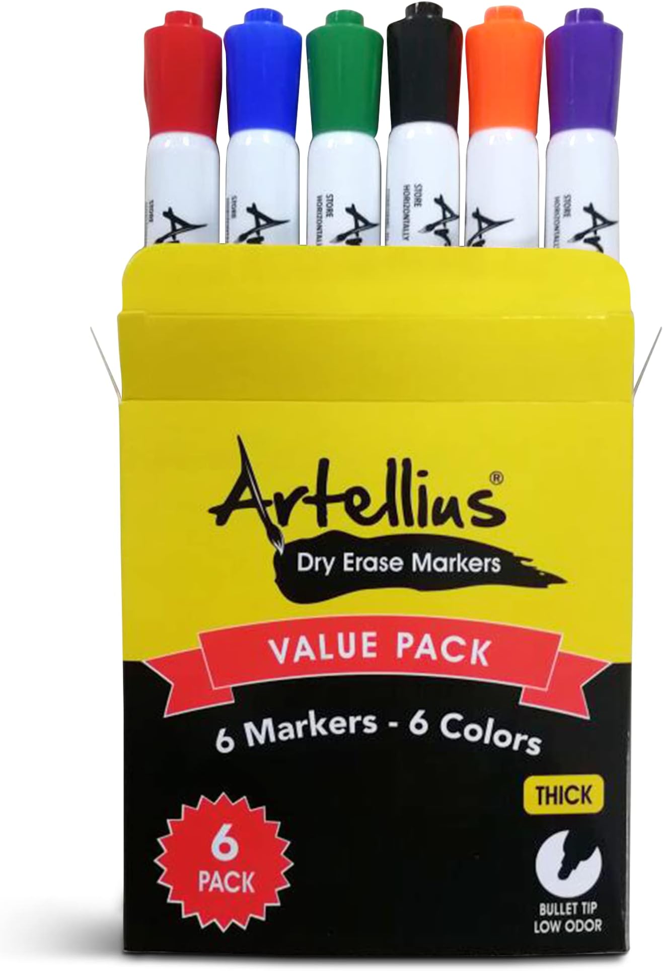 Berol Dry Wipe Whiteboard Marker Pens Bullet Tip Assorted Colours